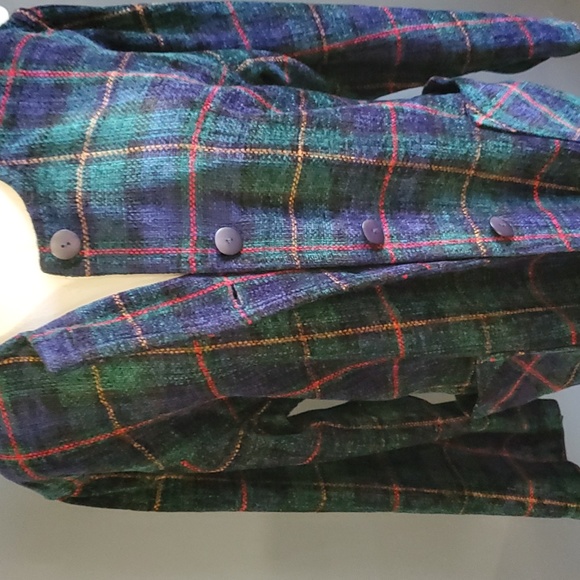 Weave of the Irish buttondown green cardigan sweater size L - Picture 7 of 16